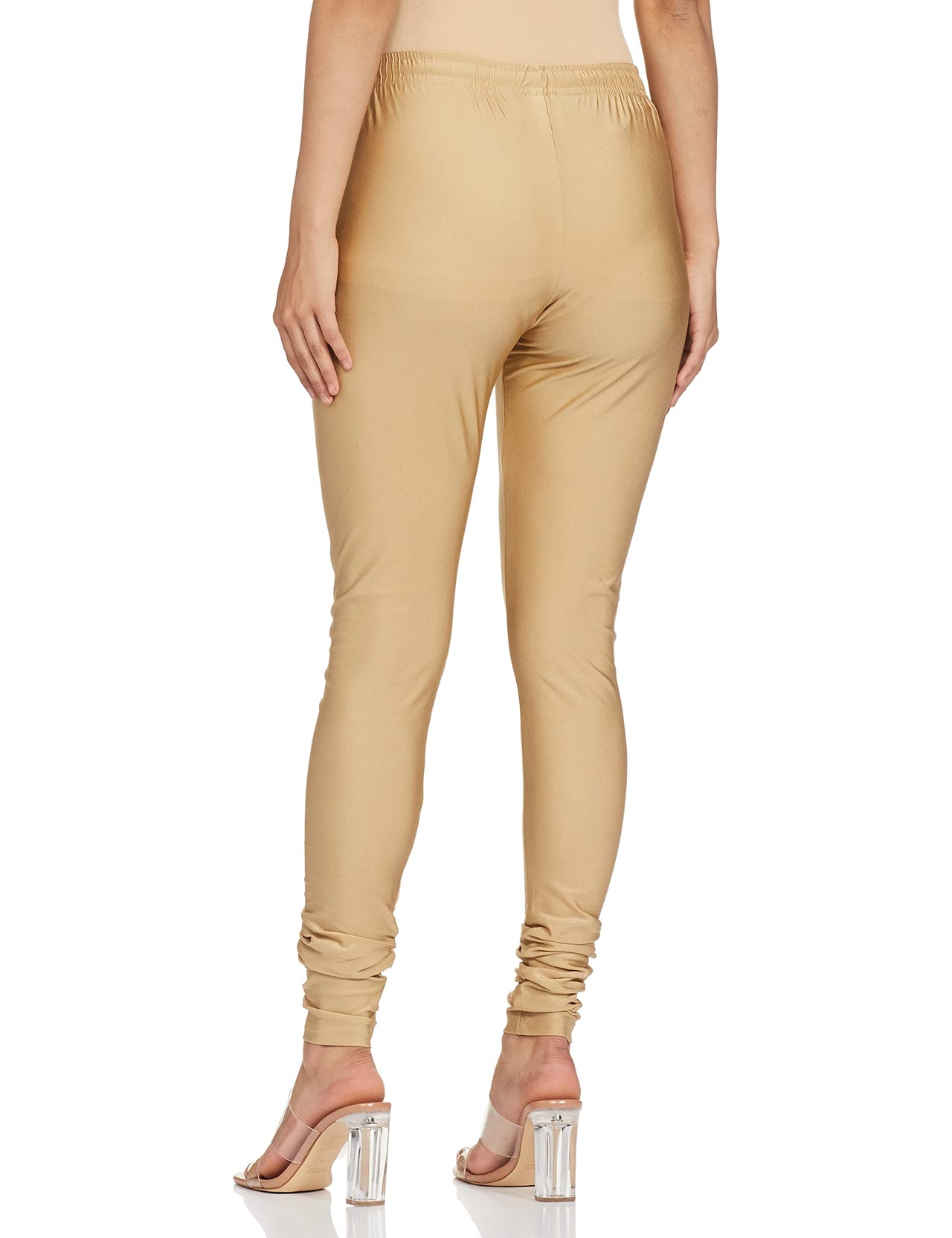 Max Women's  Regular Fit Leggings Gold S