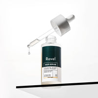 Ravel Advanced Hair Serum | 2.5% Capilia Longa + 3% Anagain + 2% Redensyl + 2% Adenosine, Rosemary & Pumpkin Seed | Promotes Hair growth | Hair Serum for Men & Women | 30ml