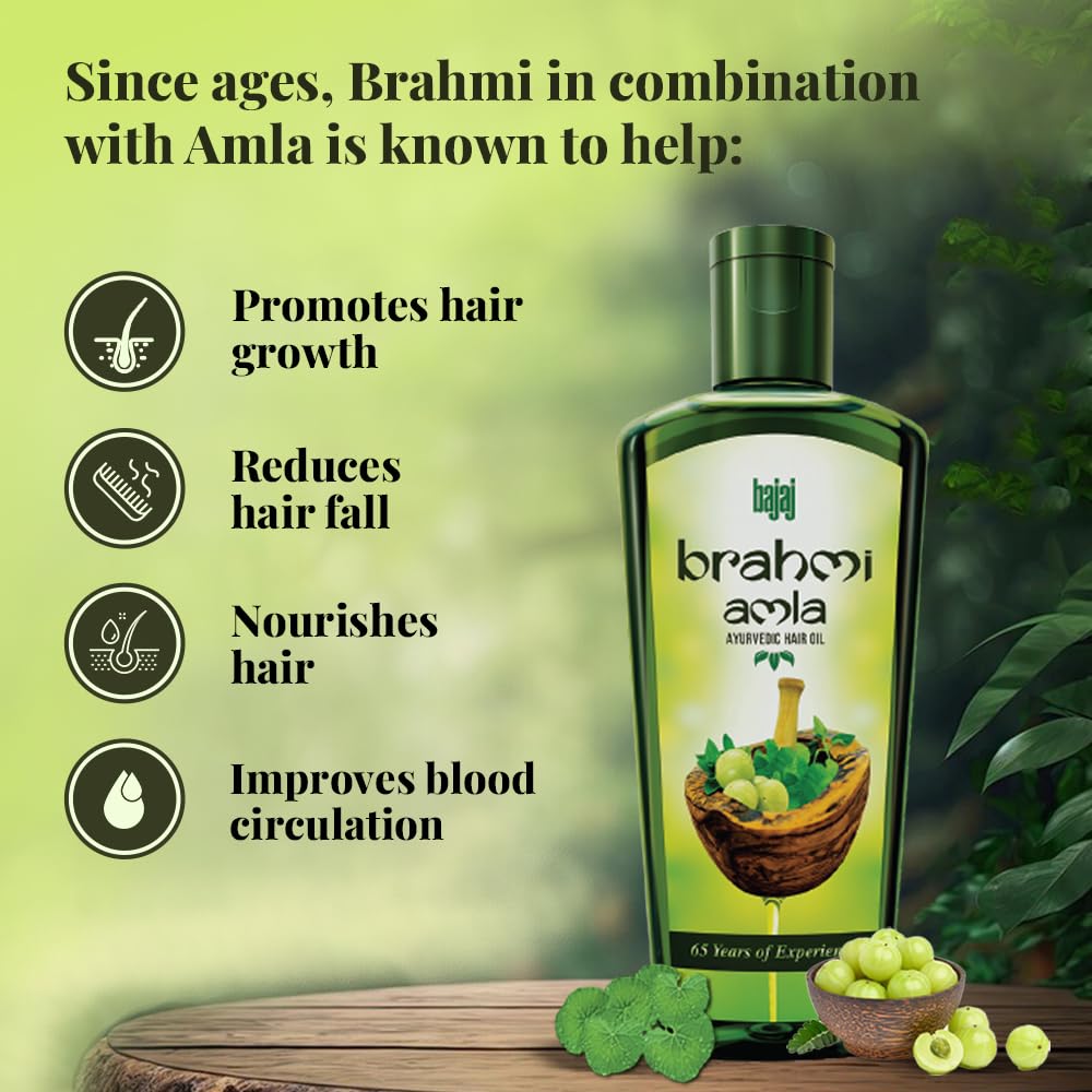 Bajaj Brahmi Amla Hair Oil 400ml