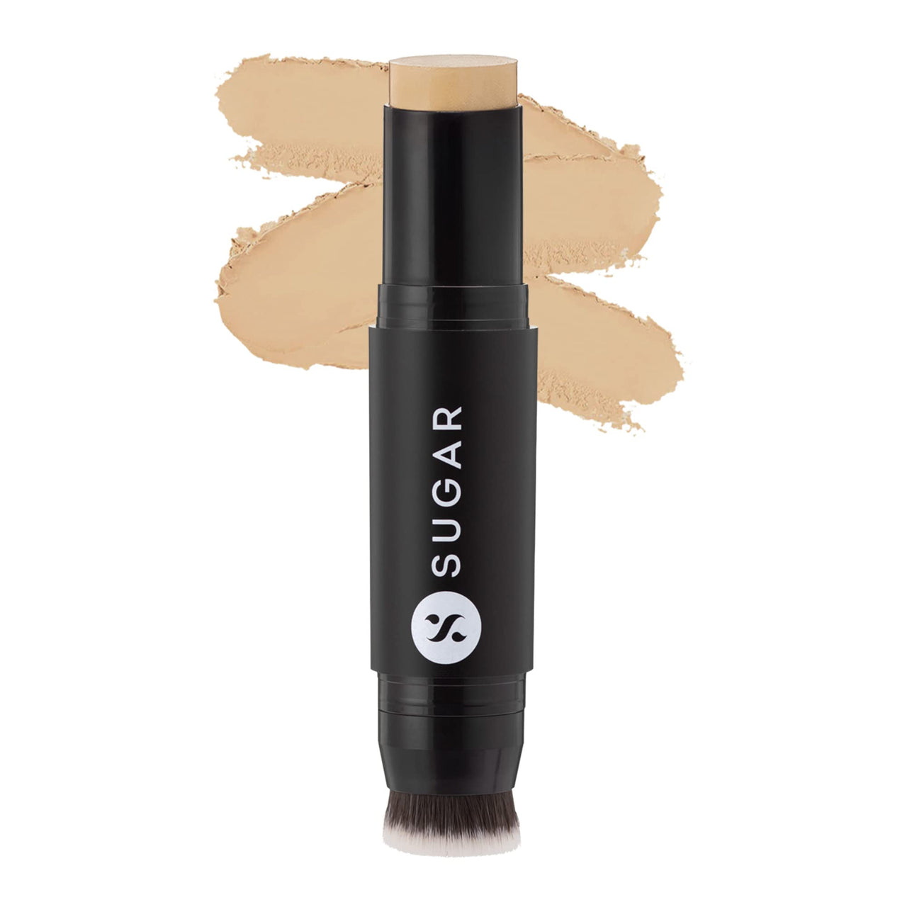 SUGAR Cosmetics Ace Of Face Matte Foundation Stick with In-Built Brush | For All Skin type,Lasts 24hrs | Full Coverage Foundation for Women | 12gm - 25 Macchiato