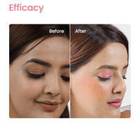 Earth Rhythm Dab Set Go 3-in-1 Face Palette With Eyeshadow, Lip & Cheek Tint & Mattifying Face Powder, For Everday Makeup, Highly Pigmented (Chardonnay)