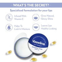 Vaseline Lip Tin 17g & Intensive Care Deep Moisture Body Lotion 400 ml