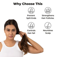 Brillare Professional Hair Fall Control Shampoo, Natural Anti Hair Fall & Hair Growth Shampoo with Soyabean & Vital Plant Extracts for Better Hair Holding, 300 ml