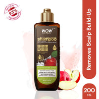 WOW Apple Cider Vinegar No Parabens & Sulphate Shampoo, 200mL