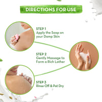 Mamaearth Multani Mitti Moisturizing Lotion Soap with Multani Mitti & Rose for Oil Control & Acne 125g (Pack of 4) | Benefits of Lotion in a Soap | Deeply Cleanses & Moisturizes | Grade 1 Acne Soap