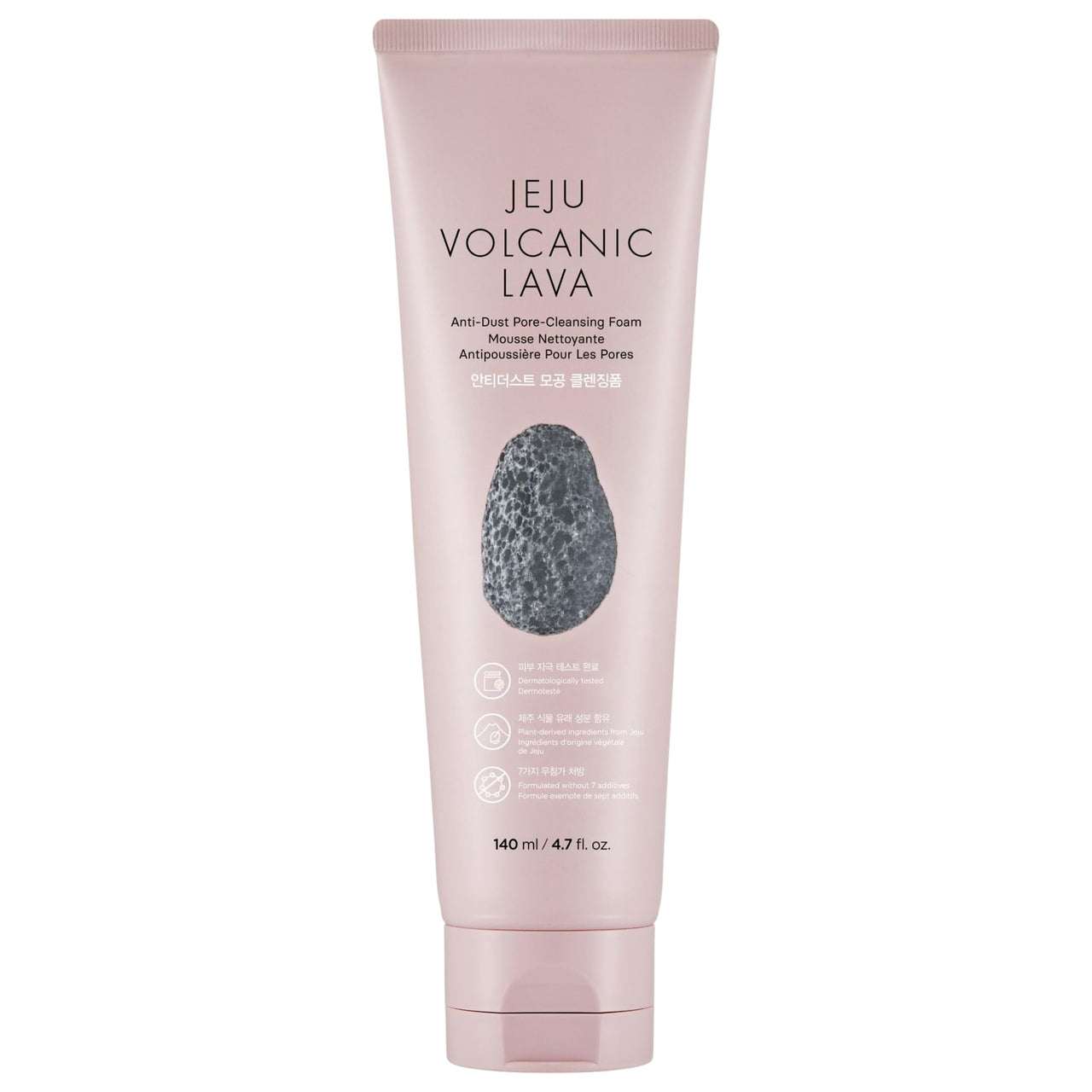 The Face Shop The Faceshop Jeju Volcanic Lava Cleansing Foam, 140ml