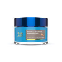 Blue Nectar Ayurvedic Sandalwood Radiance and Skin Brightening Cream Moisturizing Day Cream for Women for Daily Use Plant Based Face Cream for Women (13 Herbs, 50g)
