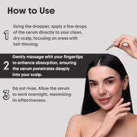 Aravi Organic Hair Growth Serum With 3% Redensyl, 2% Anagain, 2% Procapil - For Hair Growth And Hair Fall Control - For Men & Women - 30 ml