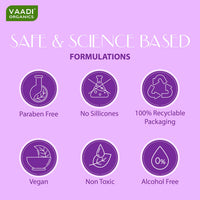 Vaadi Herbals Under Eye Cream, Almond Oil and Cucumber Extract, 30g x 3