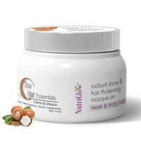 Nutriglow Hair Spa Cream With Volumizing & Shine Lock Formula For Weak & Frizzy Hair, 300g