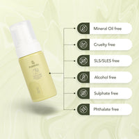 Purehill Foam Face Wash with Mandarin and Niacinamide for Clear, Bright and Flawless Skin Suitable for All Skin Types, 100 ML