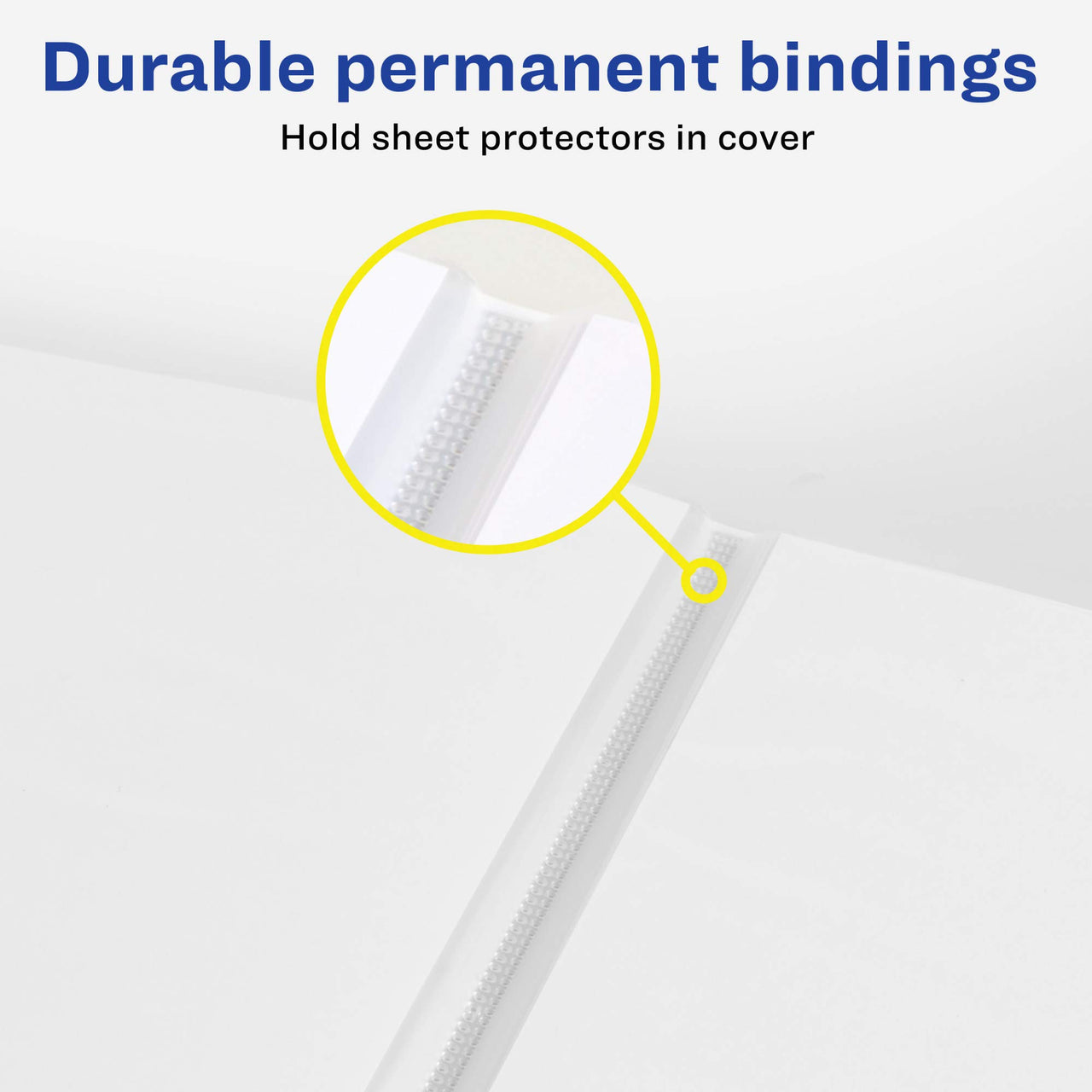 Avery Flexi-View Presentation Book, Clear Front Window for Title Page, 24 Non-Stick Pages, 1 Black Book (47690)