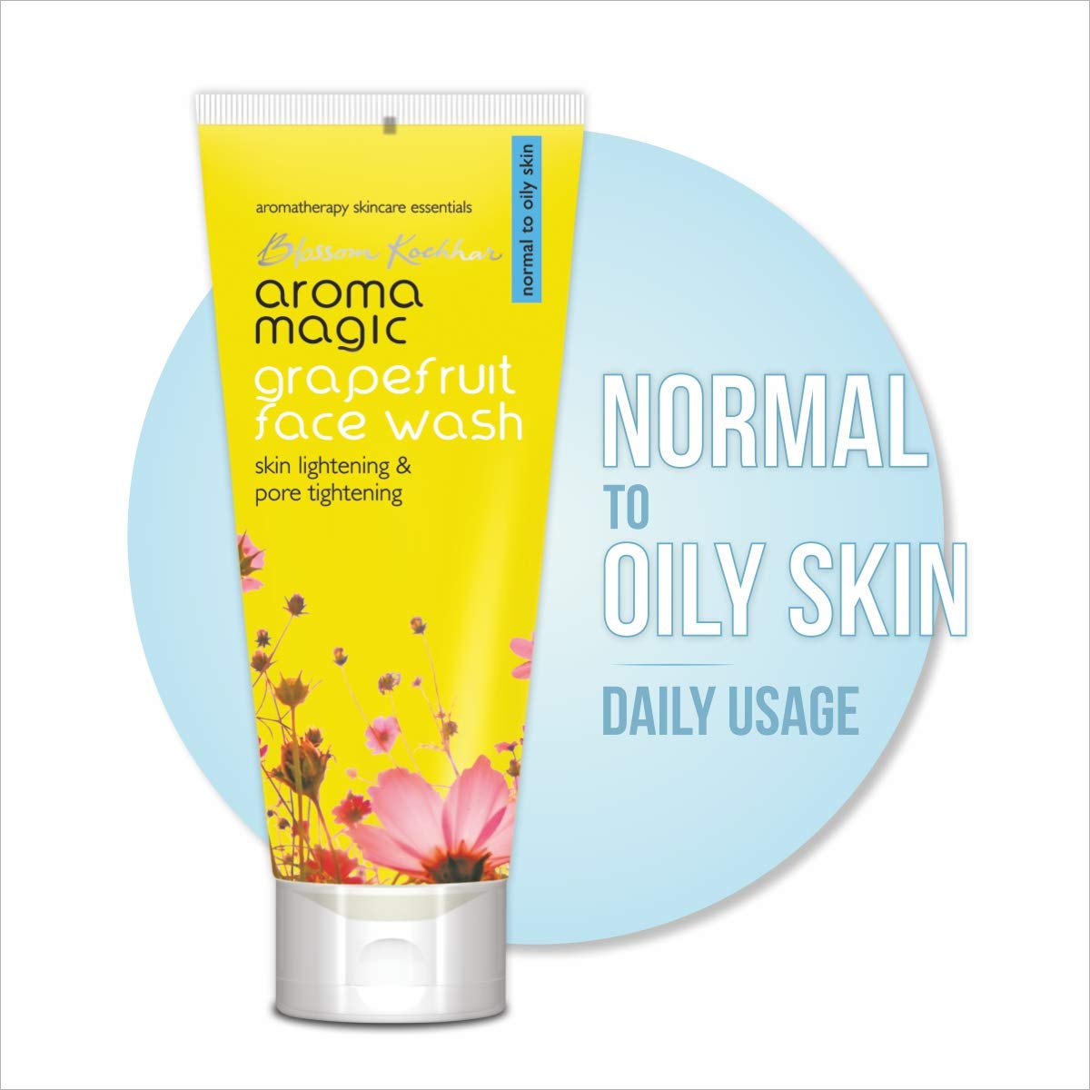 Aroma Magic Face Wash 100 ml (Grapefruit) & Aroma Magic Mineral Glow Scrub, 200ml