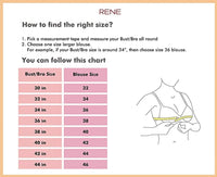 RENE Women's  Silk Solid Half Sleeve Blouse (D-1005170-BLACK-32_Black_32)