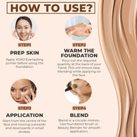 Colorbar XOXO Everlasting Foundation, Petal-30 ml