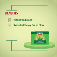 NATURES ESSENCE Hydrating Aloe Vera Soap | Soap For Bath, 225Gm, Pack Of 3