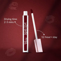 Oliva Liquid Lipstick, 12HR Long-lasting Matte Lipstick, Non Transfer, High Coverage, Water & Smudge Proof, Light Weight & Cruelty-Free - 2ml (Mul-Mul Berry 4)