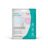O3+ Power Brightening Eye Cellulose Mask for Collagen Whitening Moisturizing Under Eye Dark Circle Remover sheet mask (Single use only) 5G