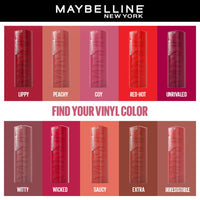 Maybelline New York SuperStay Vinyl Ink Liquid Lipstick - Witty, Instant Shine & Transfer Proof. SuperStay Vinyl Ink Liquid Lipstick Last Up To 16Hr, Enriched With Vitamin E & Aloe | 4.2ml
