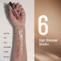 Swiss Beauty Drop & Glow Liquid Highlighter For Face Makeup | Illuminating Liquid Highlighter With Dewy Finish | Shade -Rosegold, 18ml