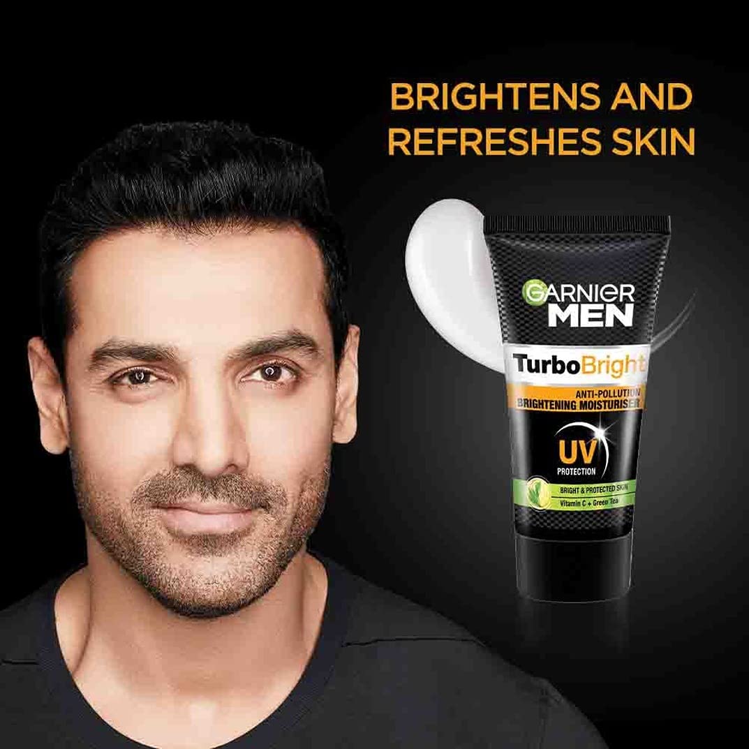 Garnier Men, Moisturiser, Brightening and Anti-Pollution, TurboBright, 40 g