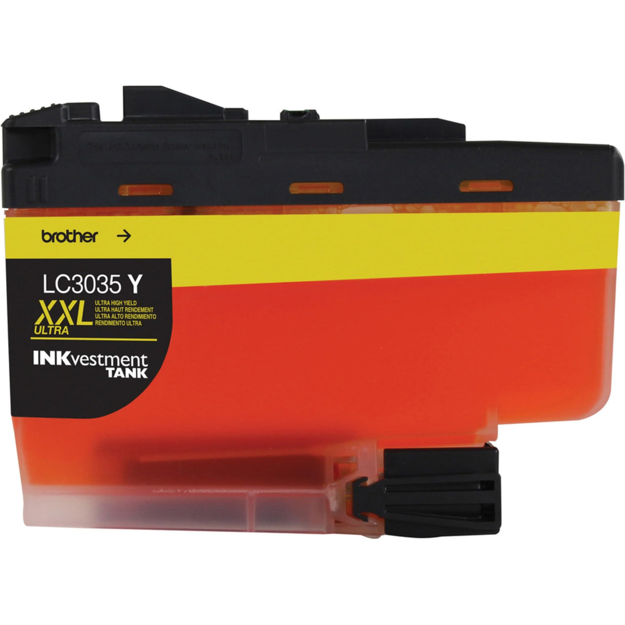 Brother Genuine LC3035Y, Single Pack Ultra High-Yield Yellow INKvestment Tank Ink Cartridge, Page Yield Up to 5,000 Pages, LC3035, Dash Replenishment Cartridge