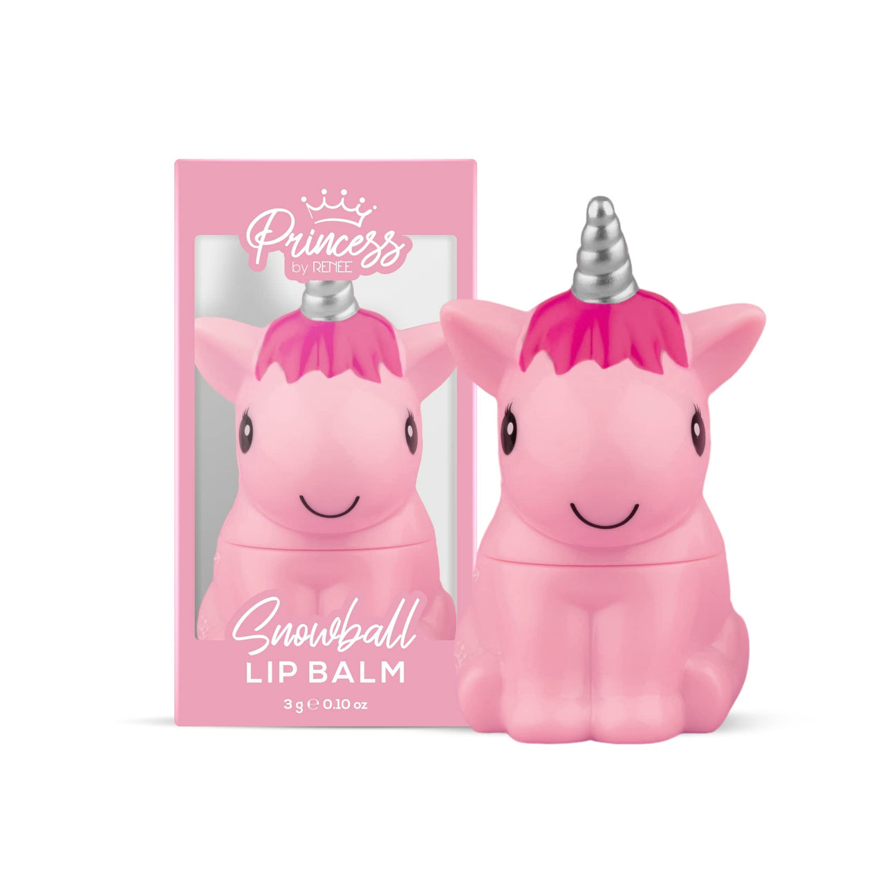 RENEE Unisex Adult Sandalwood Spray Eau De Parfum Bloom 8Ml, Premium Long Lasting Luxury Spray Perfume Scent For All Occasions & Princess Snowball Lip Balm 3Gm For Pre-Teen Girls | Color - Pink