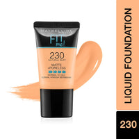 Maybelline New York Day 1 Of College Makeup Kit - Fit Me Liquid Foundation Tube for Oily Skin Type Natural Buff + Buildable Coverage + Colossal Kajal + Creamy Matte Touch Of Spice