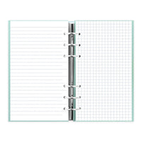 Filofax Clipbook, Classic Refillable Notebook, Duck Egg, Personal (6.75 x 3.75