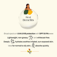 Ashpveda Aloe Vera Sunscreen SPF 50PA++++ | Broad Spectrum UVA/UVB & Blue Light Protection | Hydrating, Lightweight, Fast Absorbing, No white-cast, Non greasy | For Normal to Oily Skin (100ml)