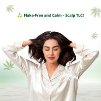 Hampa Hemp Hair Growth Serum for Men and Women, Visible Reduction in Hairfall, Hair Breakage and New Hair Growth in 30 Days, All Natural No Synthetic Active, Natural DHT Blocker and Biotin, Rosemary and Other Ayurvedic Herbs, All Hair Type, (50 ML)