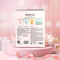 Dermafique Gift Essentials- A Smart Skincare Routine Gift Set of 3, Sunscreen, Face Wash, Face Cream, Gifts for Women & Men, Dermatologist Tested, Gift Item, Best Birthday, Anniversary Gift by ITC