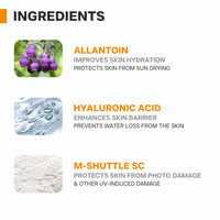 DERMATOUCH Multivitamin Spf 50 Pa+++ Sunscreen Gel For All Skin Types | Uva-Uvb Protection |Zero White Cast | Unisex | 30G