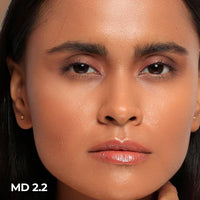 RUBY'S ORGANICS Liquid Foundation For Face Makeup - Waterproof,Full Coverage Blendable,Long Lasting,Matte Finish And Poreless,Normal To Oily Skin,Vegan,Paraben And Silicon-Free,Shade M02.2,30 Ml