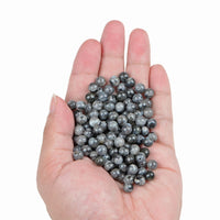 Bymitel 210pcs Natural Crystal Beads Stone Gemstone Round Energy Healing Loose Beads with Stretch Cord for Jewelry Making Bracelets Anklets (Larvikite Labradorite, 6mm 210pcs) Larvikite Labradorite