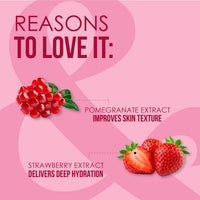 Blue Heaven Blush & Juicy Lip & Cheek Tint Infused With Pomegranate & Strawberry Extract|Multipurpose 3 In 1 Lip Tint|Long Lasting,Water Proof & Hydrating Liquid Blush,Berry Juice,9Ml,Glossy