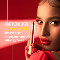 Juice Matte Luxe Lipstick - Vitamin E Enriched, Smudge-Free with Bio Retinol, Moisturizing Lock Technology, SPF 15, Long-Lasting (Pink Desire - M01)