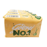 Godrej No.1 Lime And Aloe Vera, 100 G (Pack Of 8)