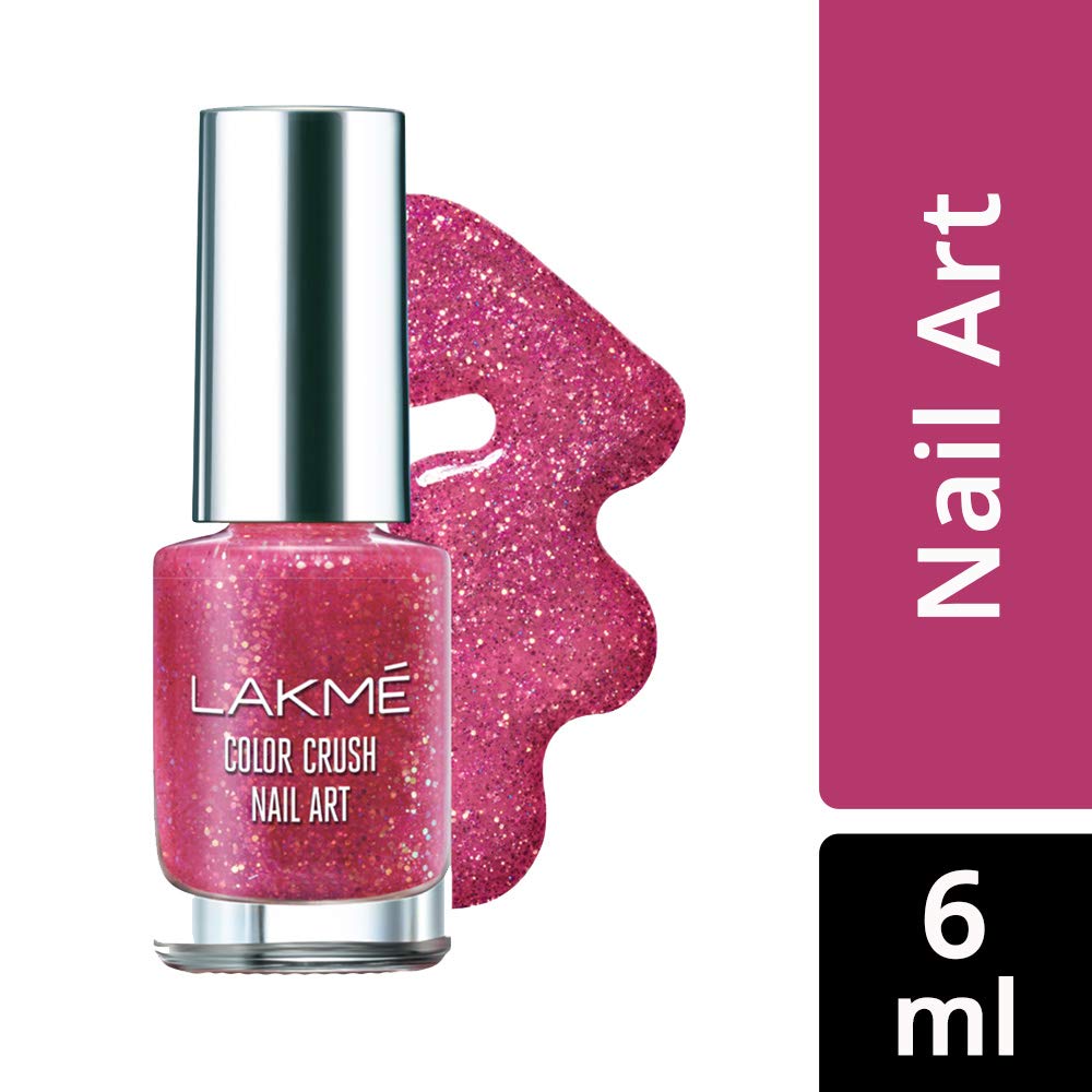 Lakmé Color Crush Nail Art, S5, 6ml