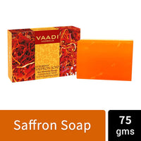 Vaadi Herbals Assorted Luxurious Handmade Herbal Soaps, 75g (Pack of 12) & Vaadi Herbals Elbow Foot Knee Scrub With Almond And Walnut Scrub Soap, 75g (Pack Of 6)
