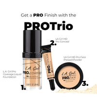 L.A Girl HD Pro Liquid Matte Foundation for Face Makeup - Nude Beige, Matte & Poreless Ultra Blendable Liquid, Full Coverage & Long Lasting Glow, Natural Finish Infallible, Vegan & Cruelty - 28ml