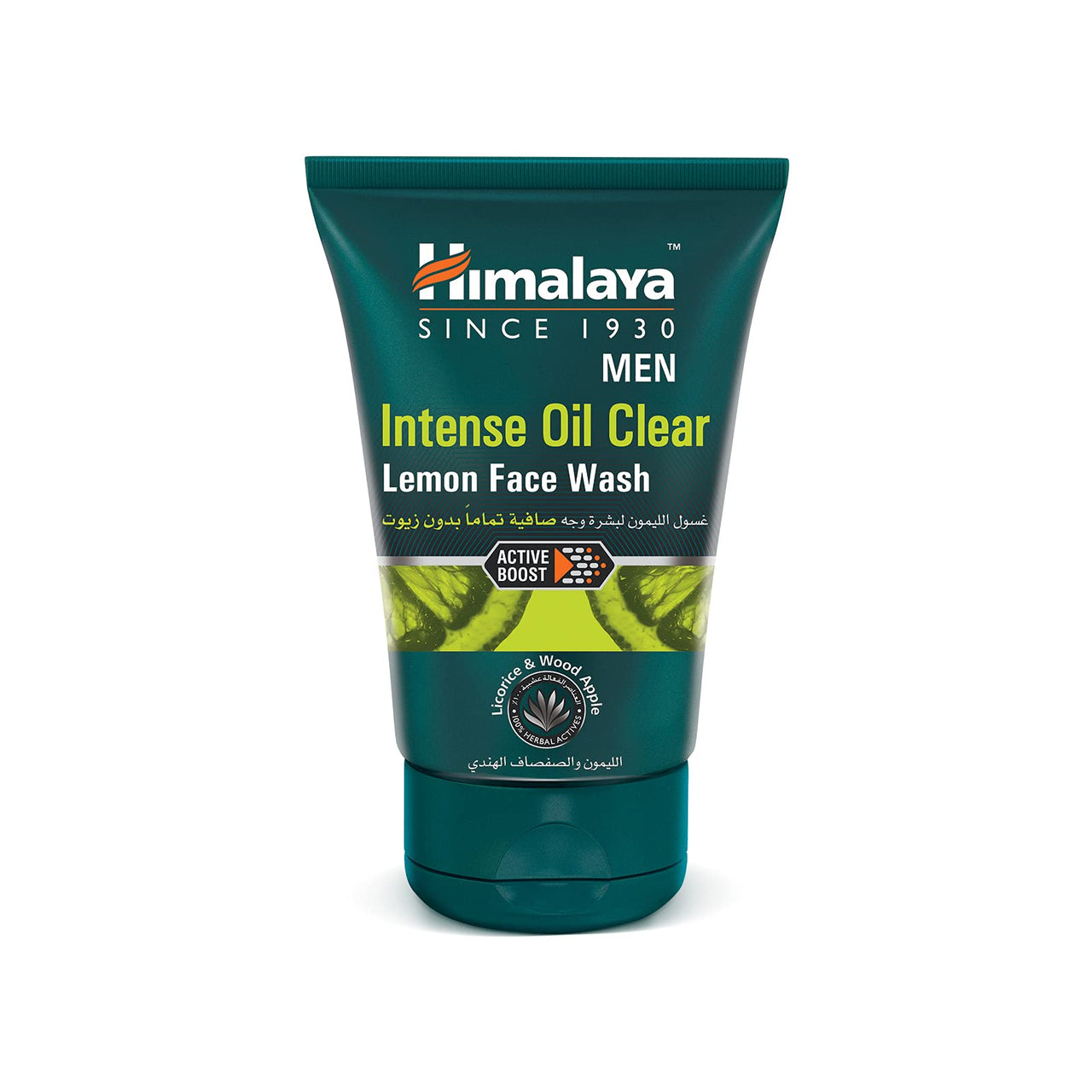 Himalaya MEN Intense Oil Clear Lemon Face Wash, 100ml & Himalaya Nourishing Skin Cream, 100ml