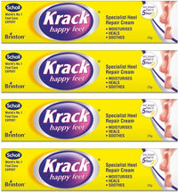 Brinton Krack Heel Repair Cream (25 g) pack of 4
