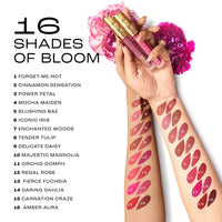 Lakmé Rouge Bloom Matte Lip Liquid, Matte Finish, longlasting for up to 14 hours, quick drying & transfer-proof, infused with vita rose for smooth & moisturised lips - Cinnamon Sensation