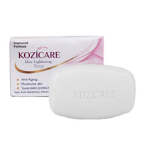 Kozicare Kojic Acid Soap & Glutathione Soap | Bathing Soaps | Bath Soap for Men & Women | Soaps for Bath | Moisturize Skin | Fades Dark Spots | Gentle Exfoliation - 75Gm
