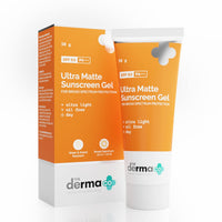 The Derma Co Ultra Matte Sunscreen Gel With SPF 60, All Skin Types