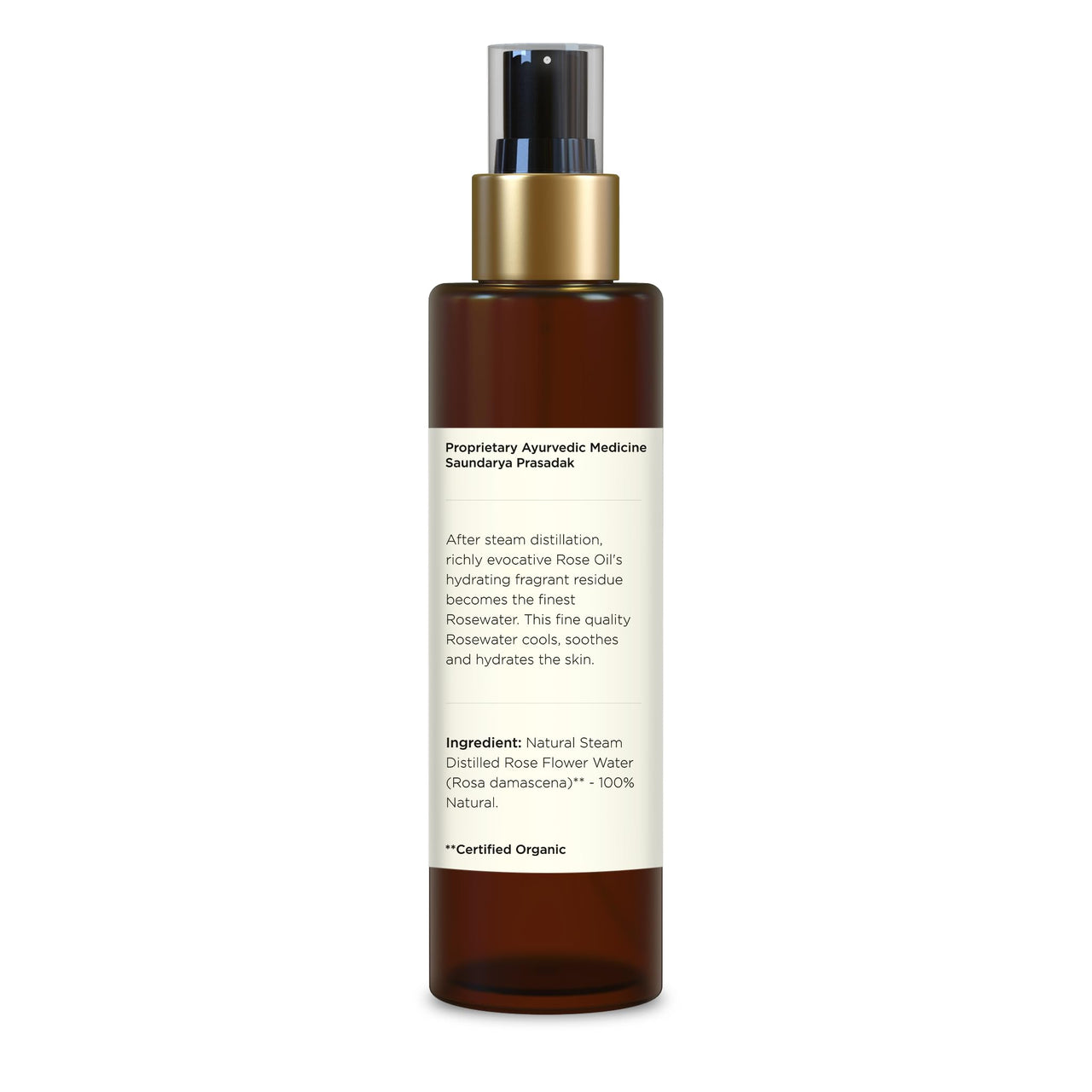 Forest Essentials Pure Rosewater (Toner) Facial Tonic Mist | Hydrating Daily Toner | For Glowing Skin | Hydrates Plumps & Minimises Open Pores, Pack Of 1