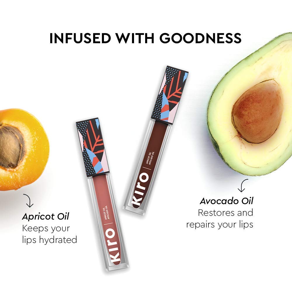 Kiro Non-Stop Airy Matte Liquid Lipstick - Cinnamon Nude (Brown Pink), 5ml | Super-Pigmented, Long-Lasting, hydrating | Waterproof, Smudge-Proof, Lightweight | Infused with Avocado & Apricot Oil