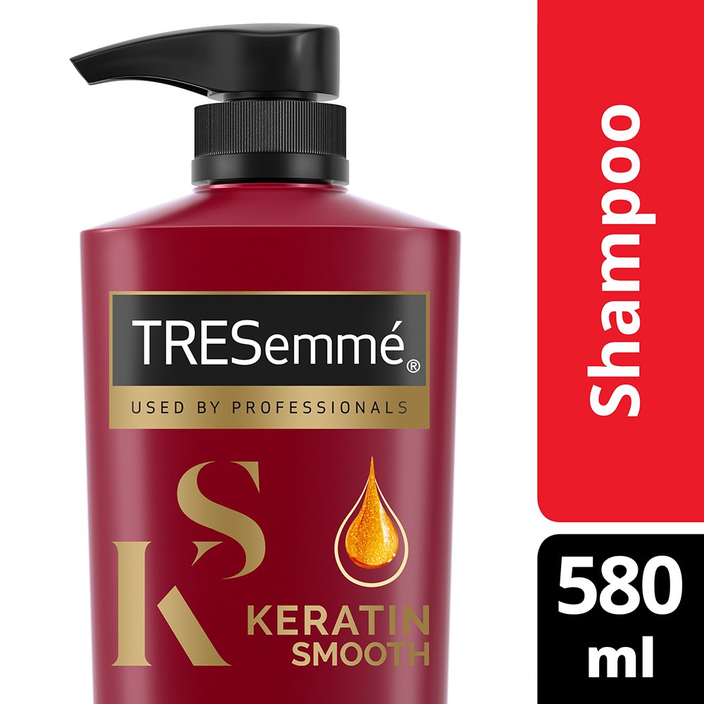 Tresemme Keratin Smooth Shampoo, 580Ml And Hair Fall Defense Shampoo, 580Ml