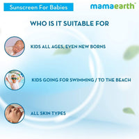 Mamaearth Mineral Based Sunscreen - 50Ml | Infused With Calendula & Zinc Oxide | Protects Against Uv Rays With Spf 20, Deeply Nourishes & Soothes Skin, Sensitive